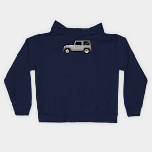 Jeep Wrangler Pixelart Kids Hoodie